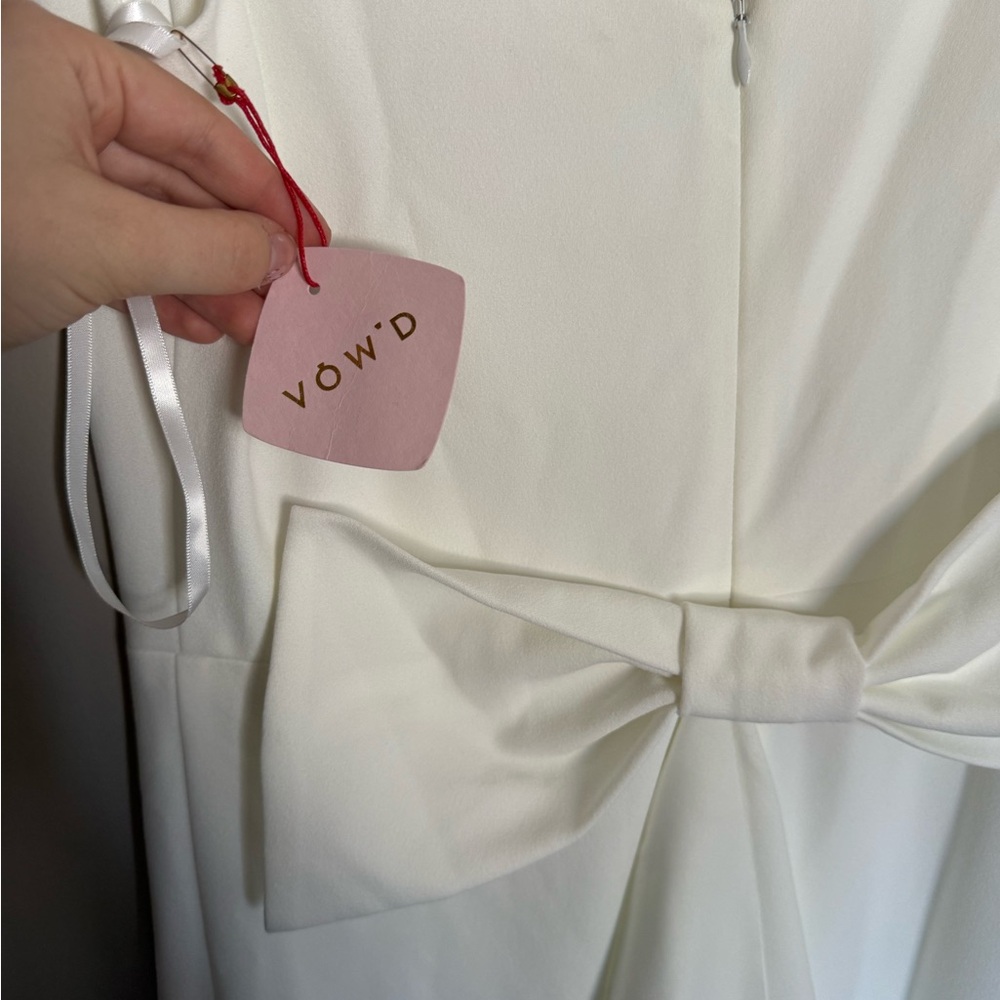 BRAND NEW - Vow’d (Altar’d State) -Fit and Flare Wedding Dress - Size 10 - Picture 6 of 8